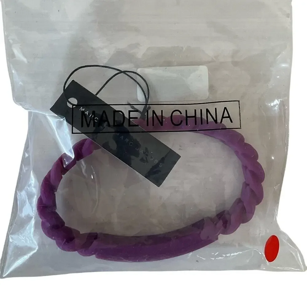 Marc by Marc Jacobs Purple Chain Bracelet NEW